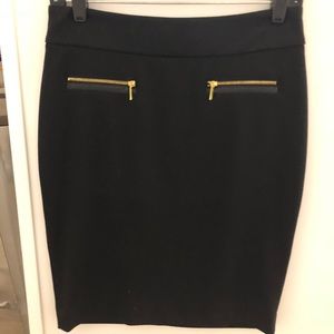Black Calvin Klein Pencil Skirt